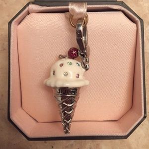 Juicy couture ice cream cone charm